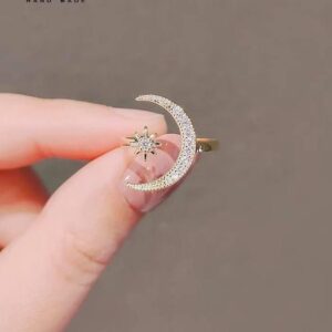 anillo luna joven